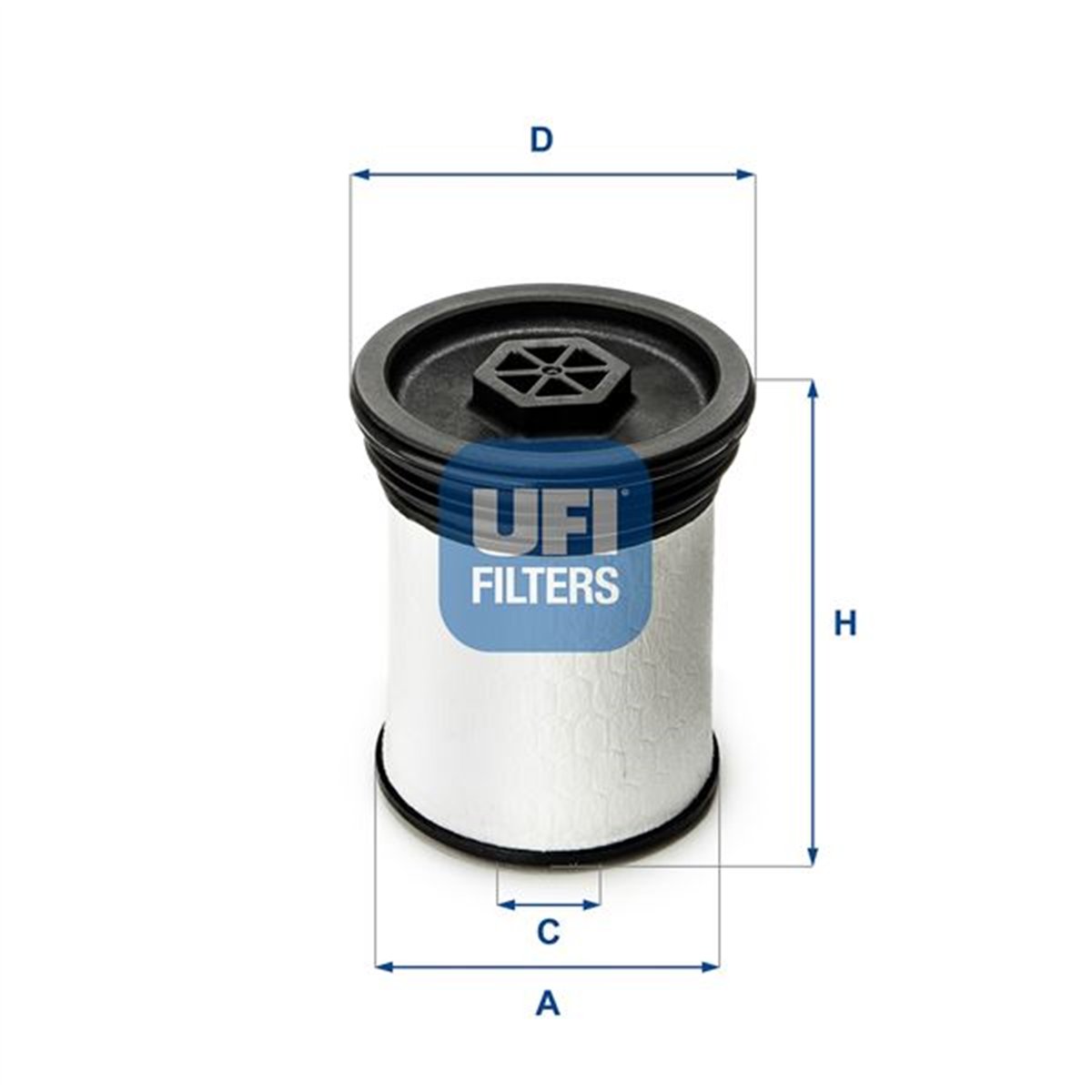 UFI 26.019.01 - Yakit Filtresi - Fiat Jeep/chrysler