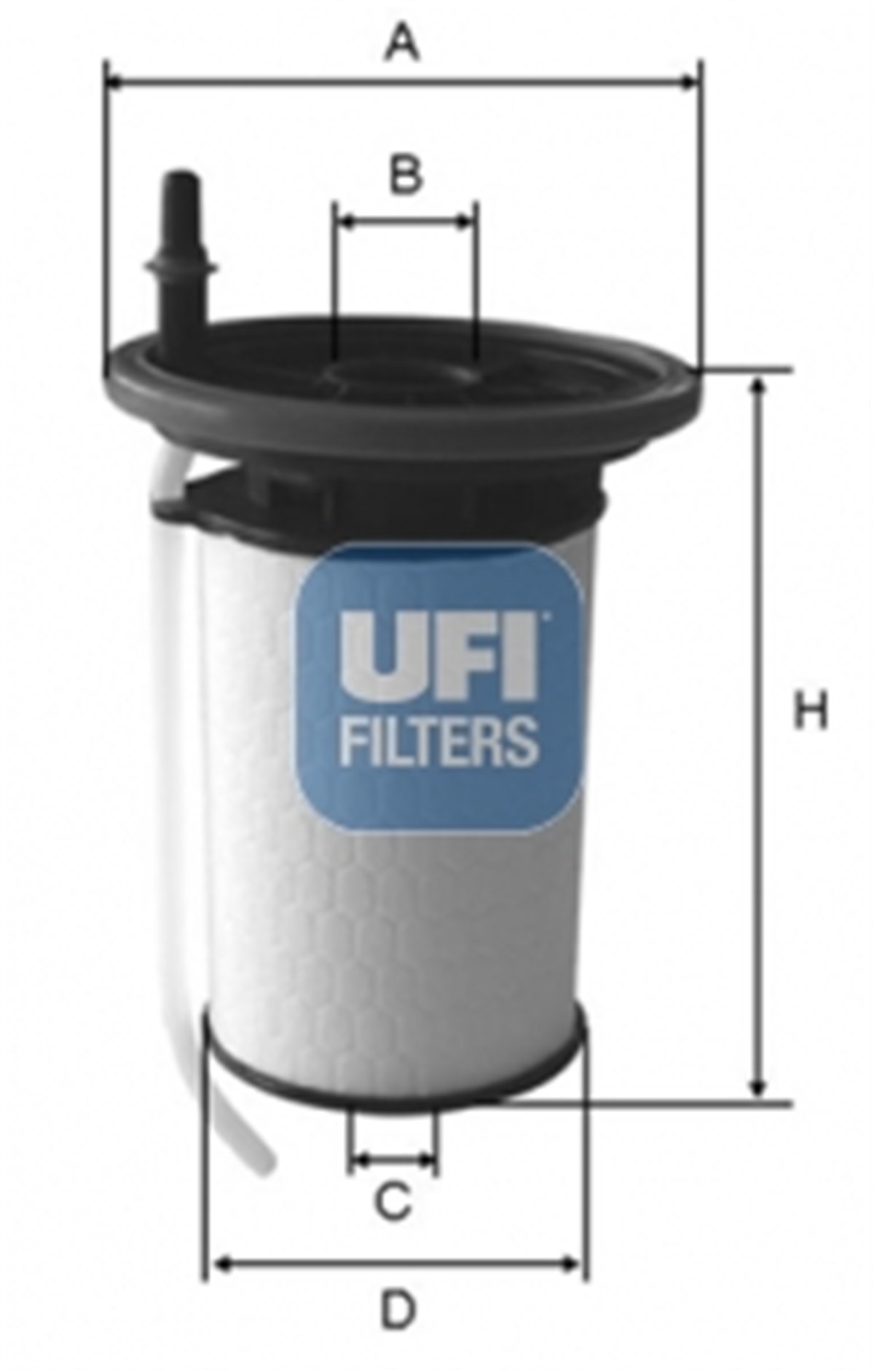 UFI 26.053.00 - Yakit Filtresi - Psa Boxer Iv
