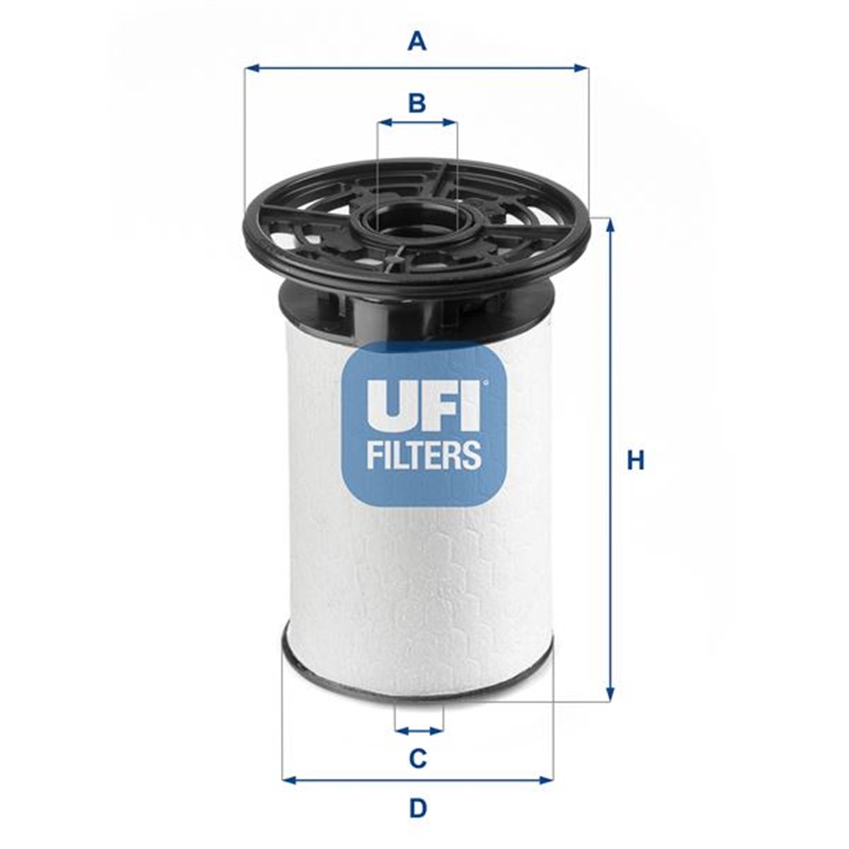 UFI 26.076.01 - Yakit Filtresi - Fiat Ducato Iv-alfa Romeo Giulia