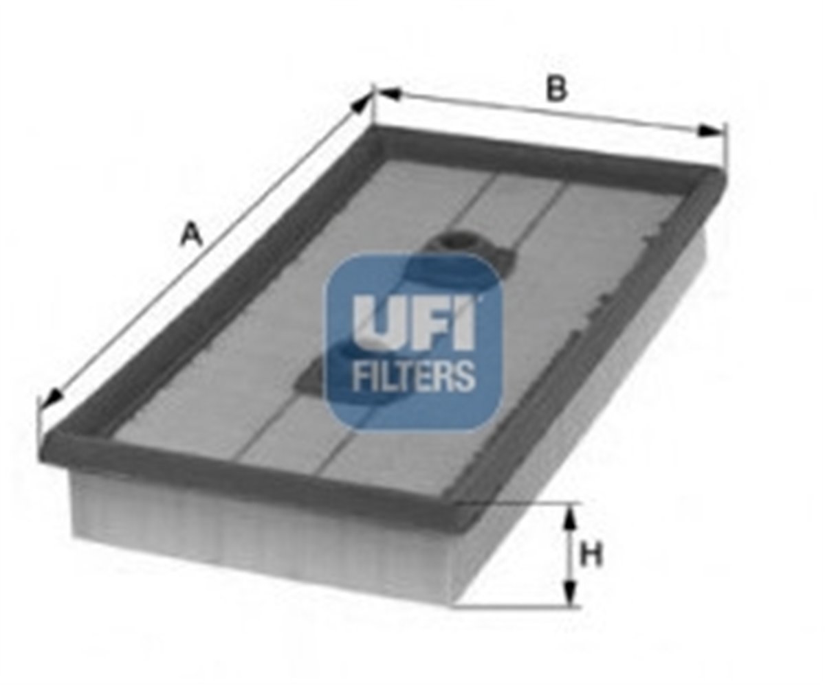UFI 30.549.00 - Hava Filtresi - Vw Golf7-a3-leon-passat-tiguan