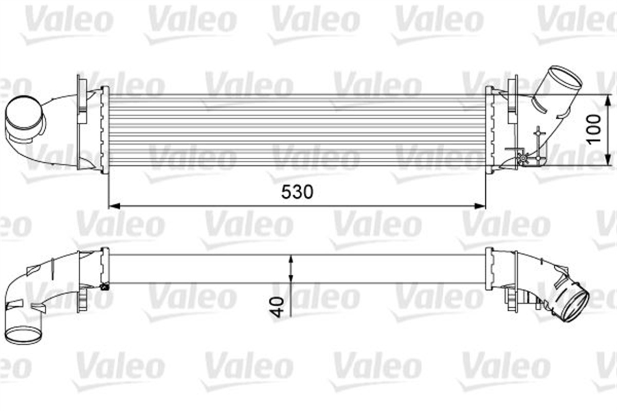 VALEO 818544 - Turbo Radyatörü - Renault Logan Mcv/ Sandero