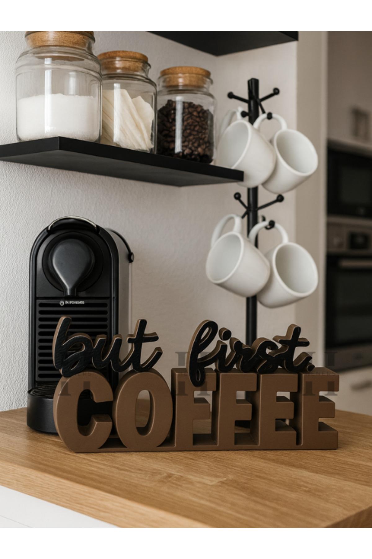 Dekoratif Kahve Köşesi Figürü - Kahve Köşesi - Coffee Corner 20cm