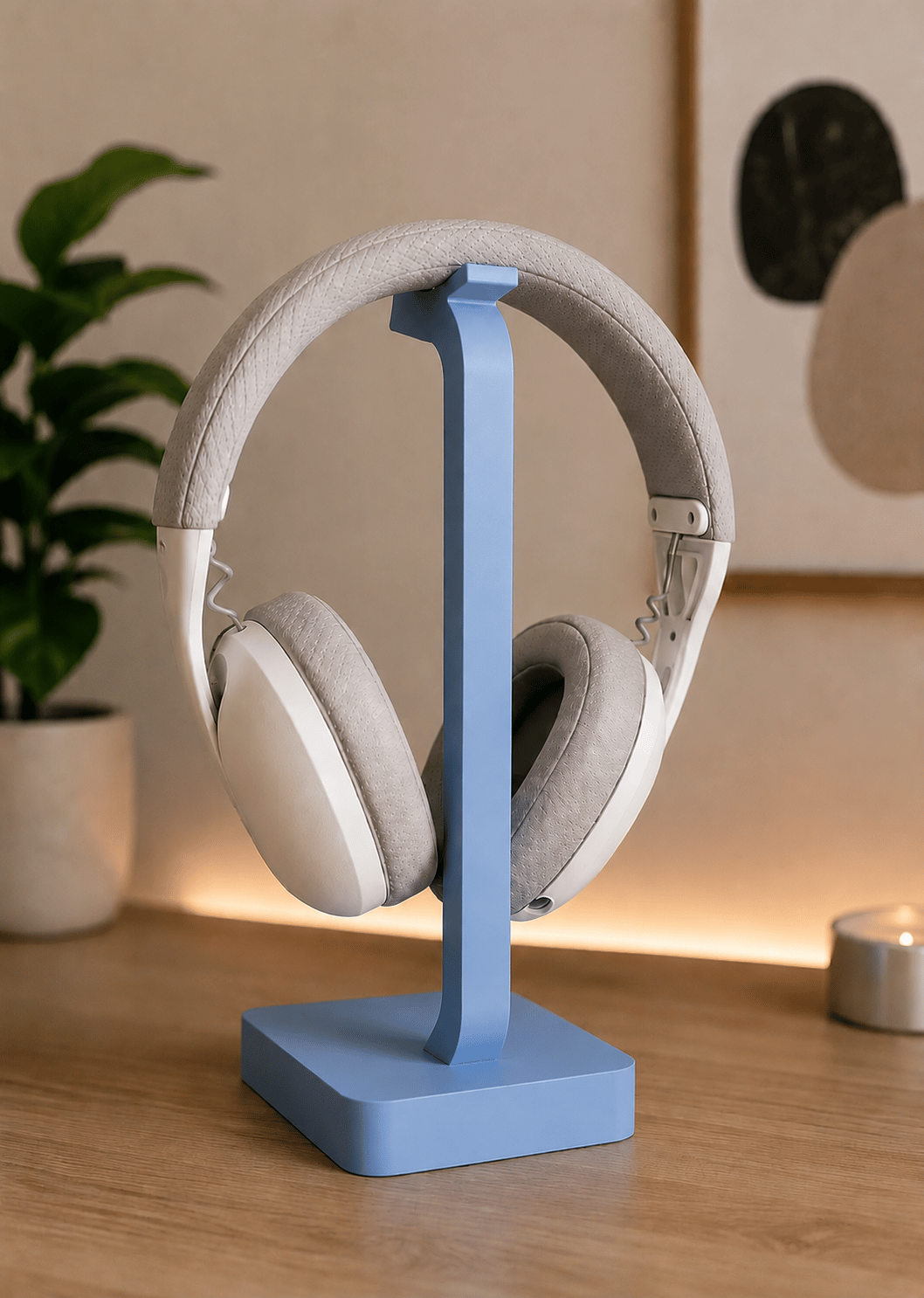 Modern Kulaklık Standı – Masaüstü Kulaklık Askısı – Minimal Tasarım – 14 cm