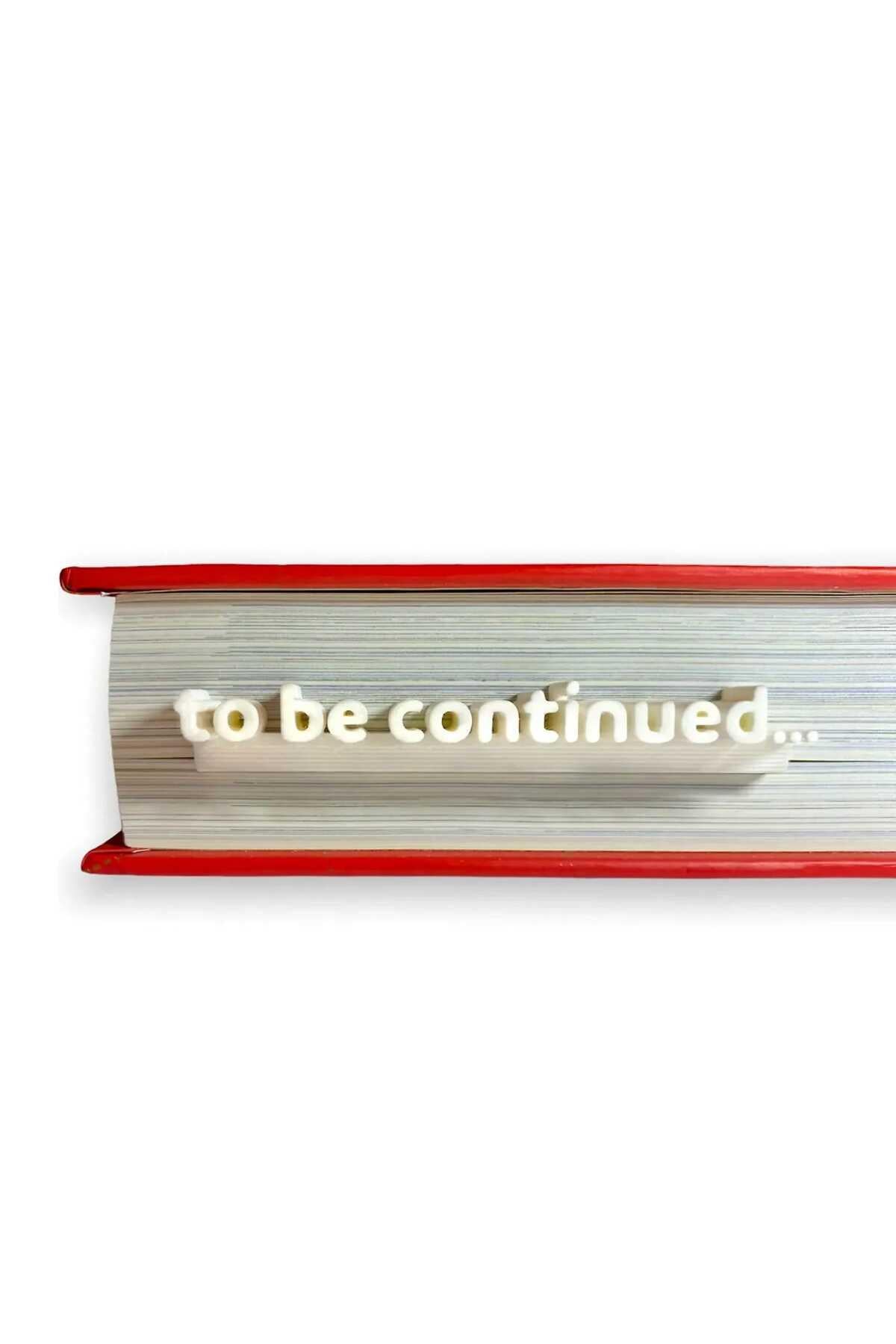 To Be Continued Kitap Ayracı 1 adet
