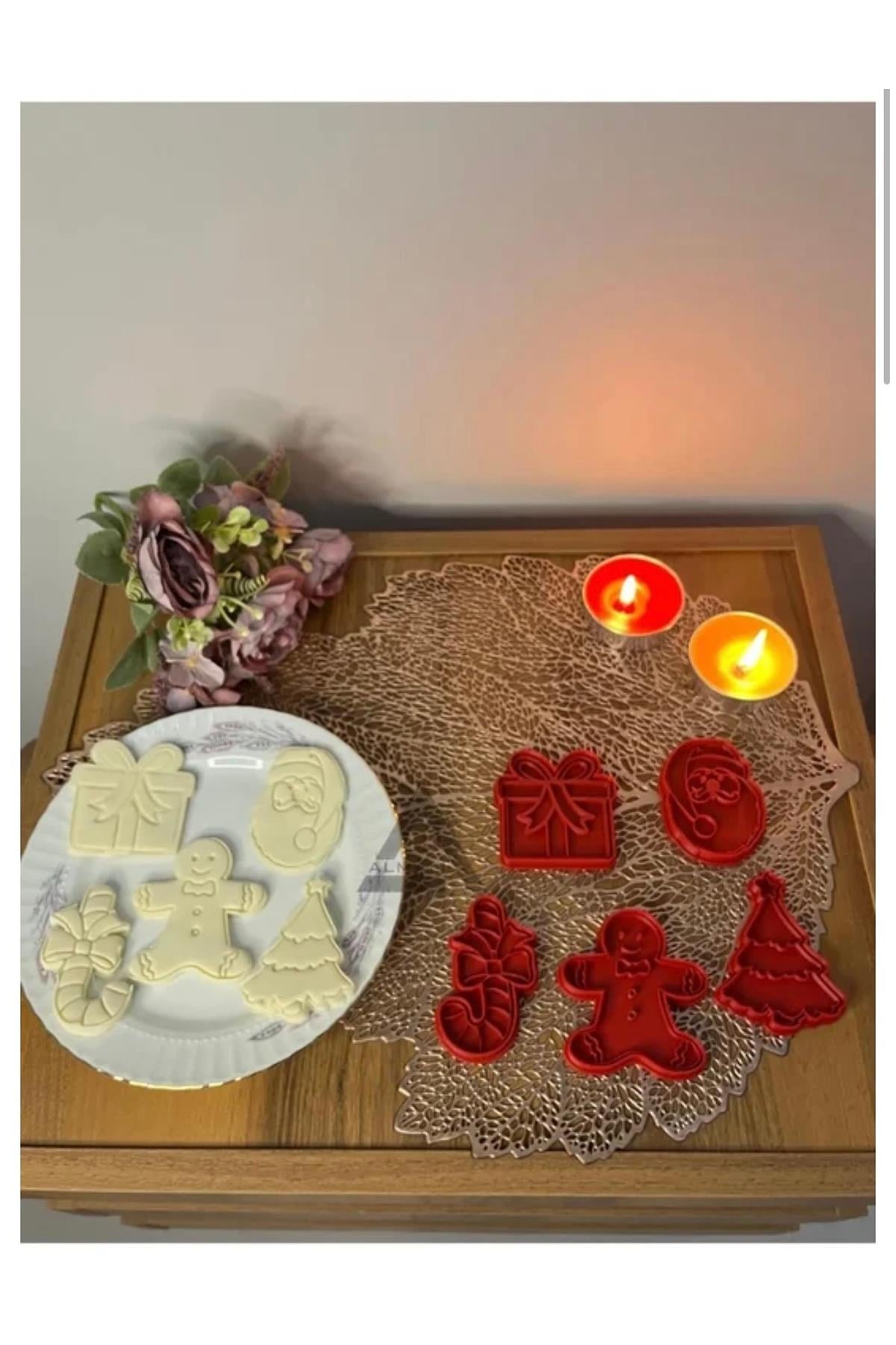 Yeniyıl Kurabiye Kalıbı Seti Yılbaşı Özel
