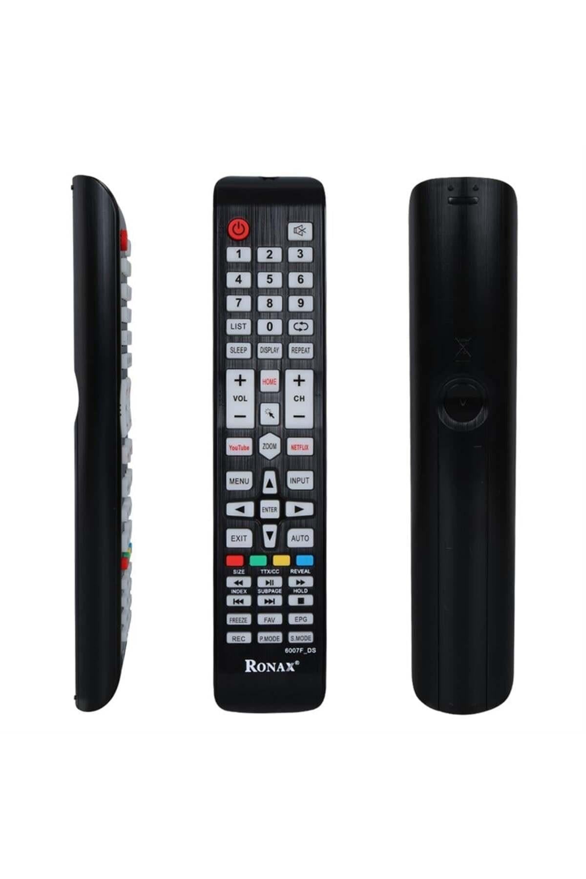 6007F-DS Netflix-Youtube Tuşlu Android Lcd Led Tv Kumandası
