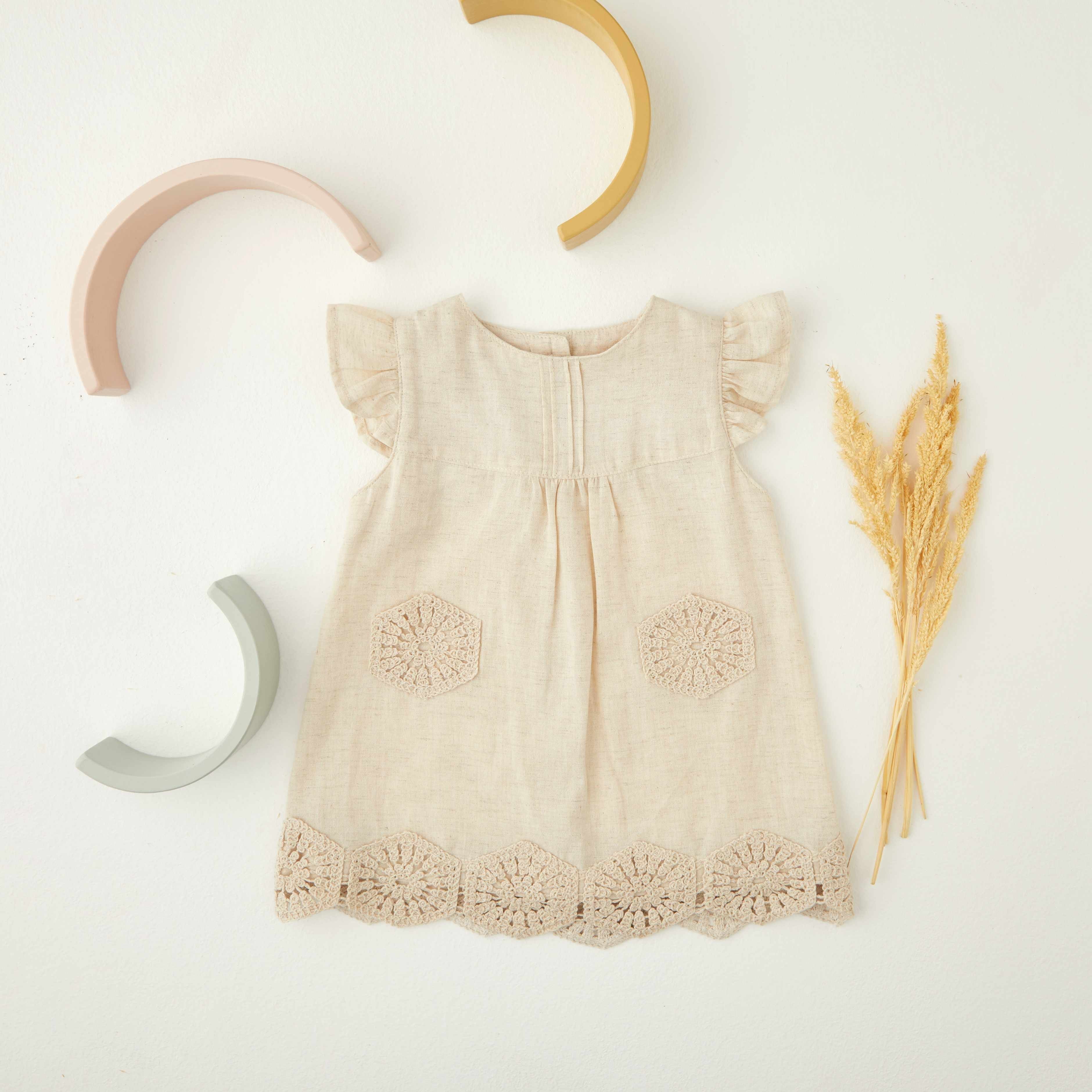 Boho Raw Elbise
