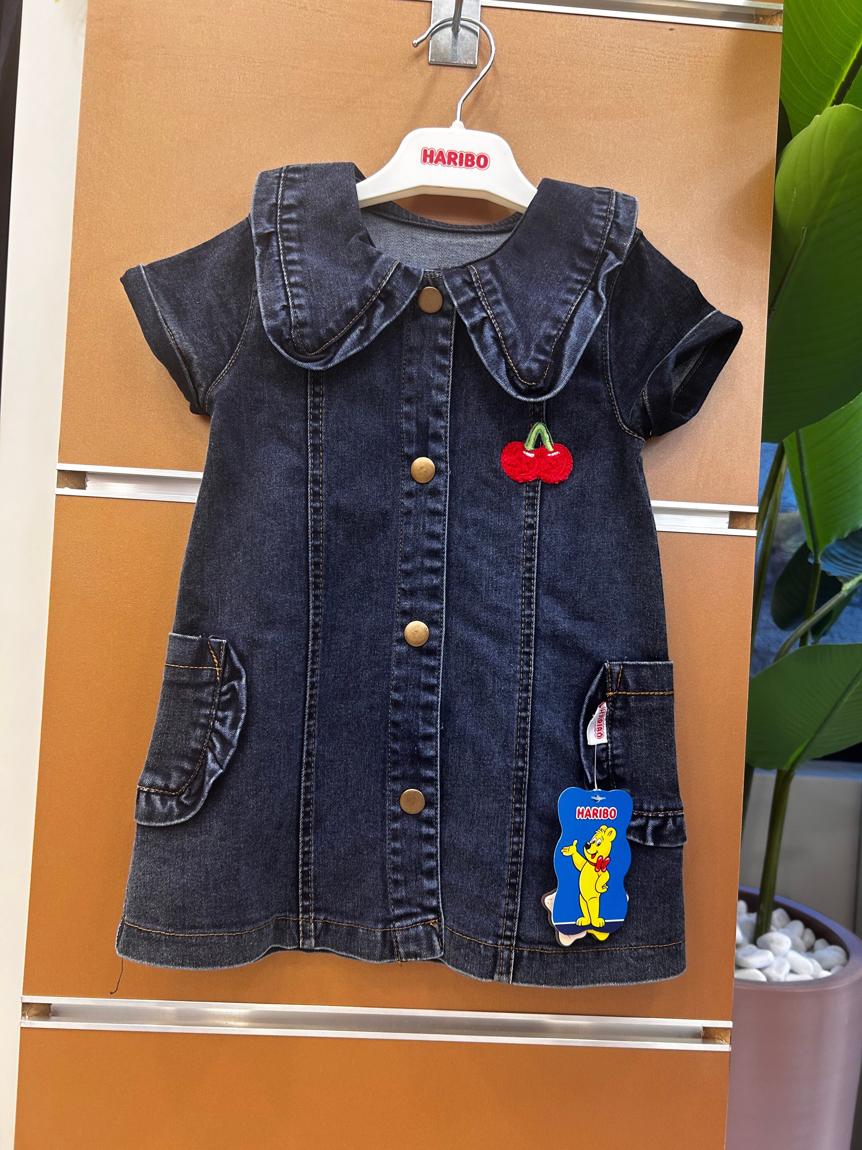 Haribo Denim Elbise