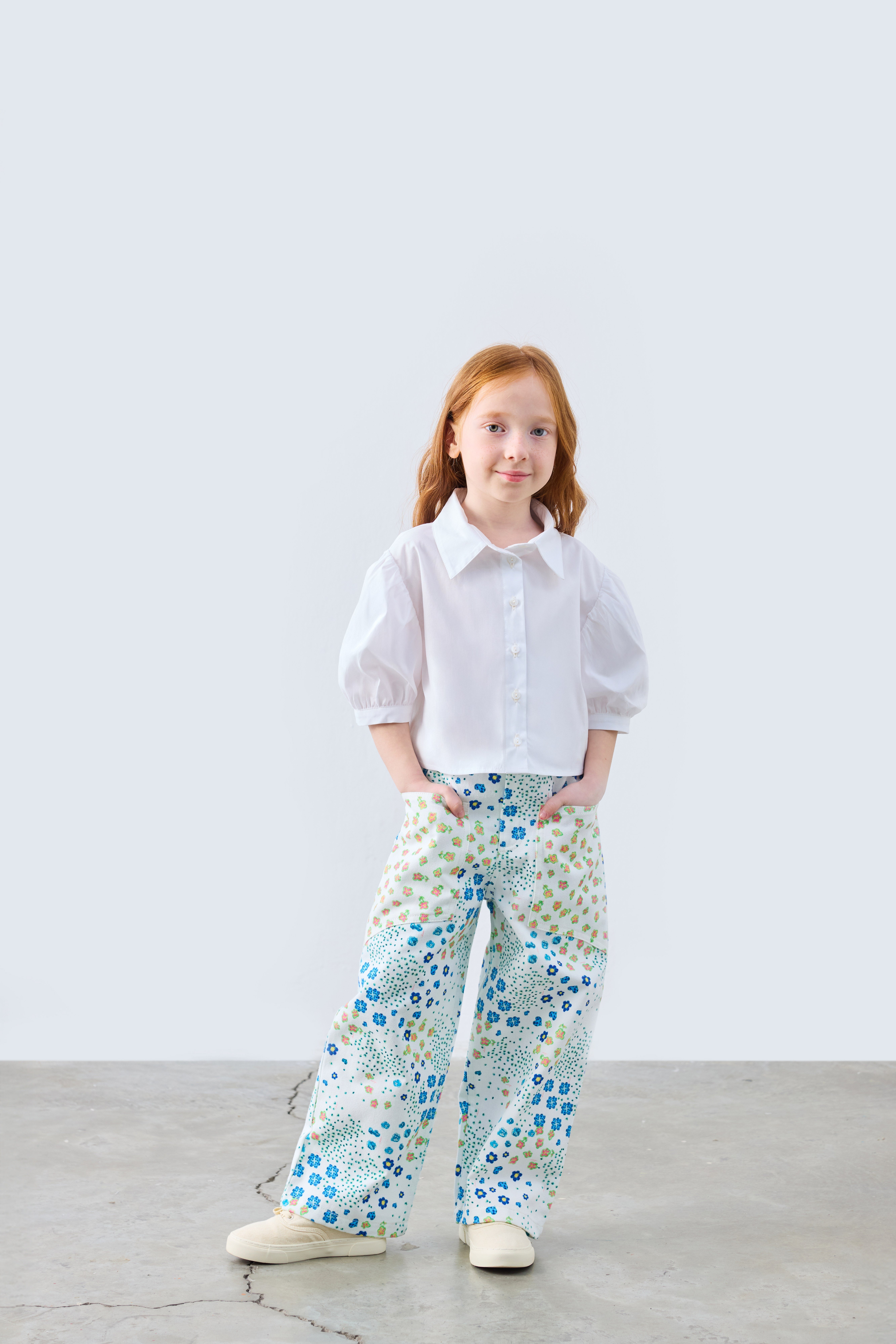Little Bloom Gabardin Pantolon