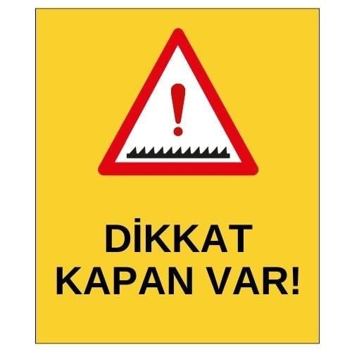 Kapan Var Sticker EtiketUY-STC-1621-30Kapan Var Sticker Yapışkanlı Etiket