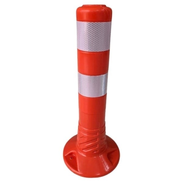 45 cm Esnek Eko Şerit Ayırıcı Delinatör – Turuncu Plastik Duba