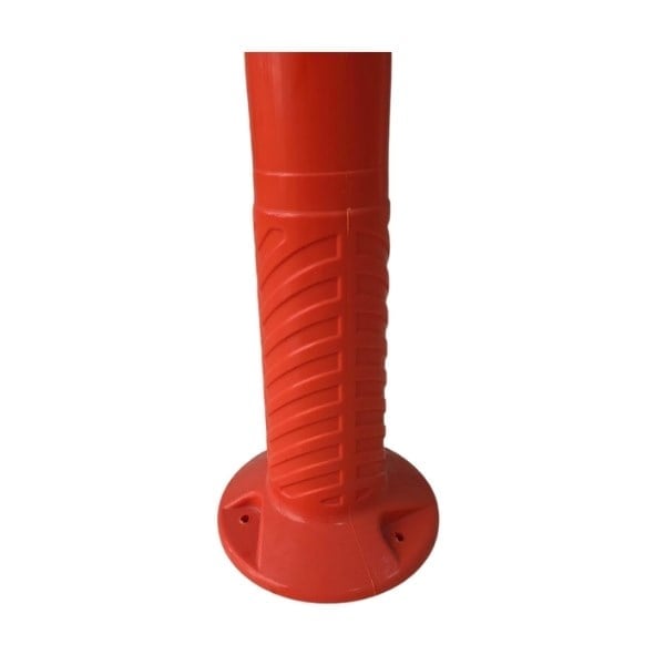 70 cm TPU Esnek Delinatör – Turuncu Şerit Ayırıcı Plastik Duba