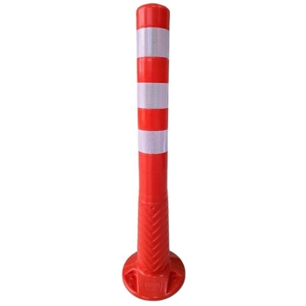 75 cm Esnek Eko Şerit Ayırıcı Delinatör – Turuncu Plastik Duba