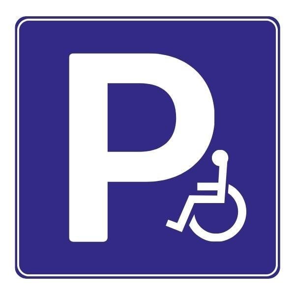 Engelli Araç Park Yeri LevhasıOTP-00137Engelli Araç Park Yeri Levhası