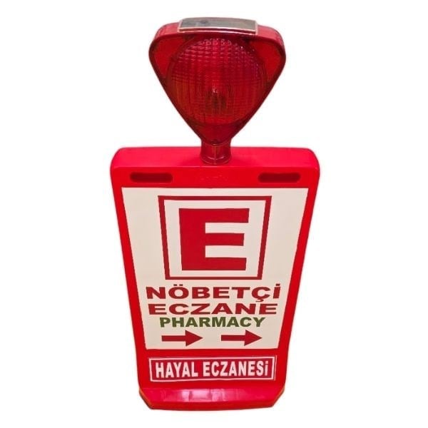 Kırmızı Işıklı Nöbetçi Eczane Yönlendirme Dubası