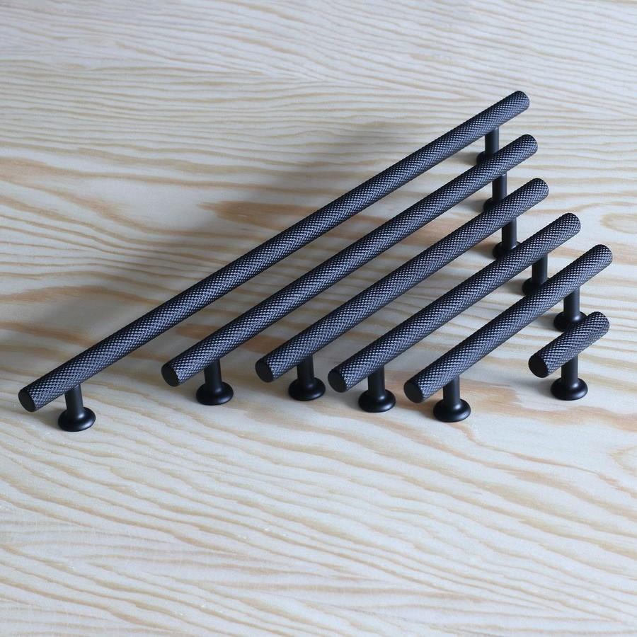 Doruk 160 mm Siyah Kulp Mobilya Dolap Çekmece Vestiyer Kulpları-İMZA