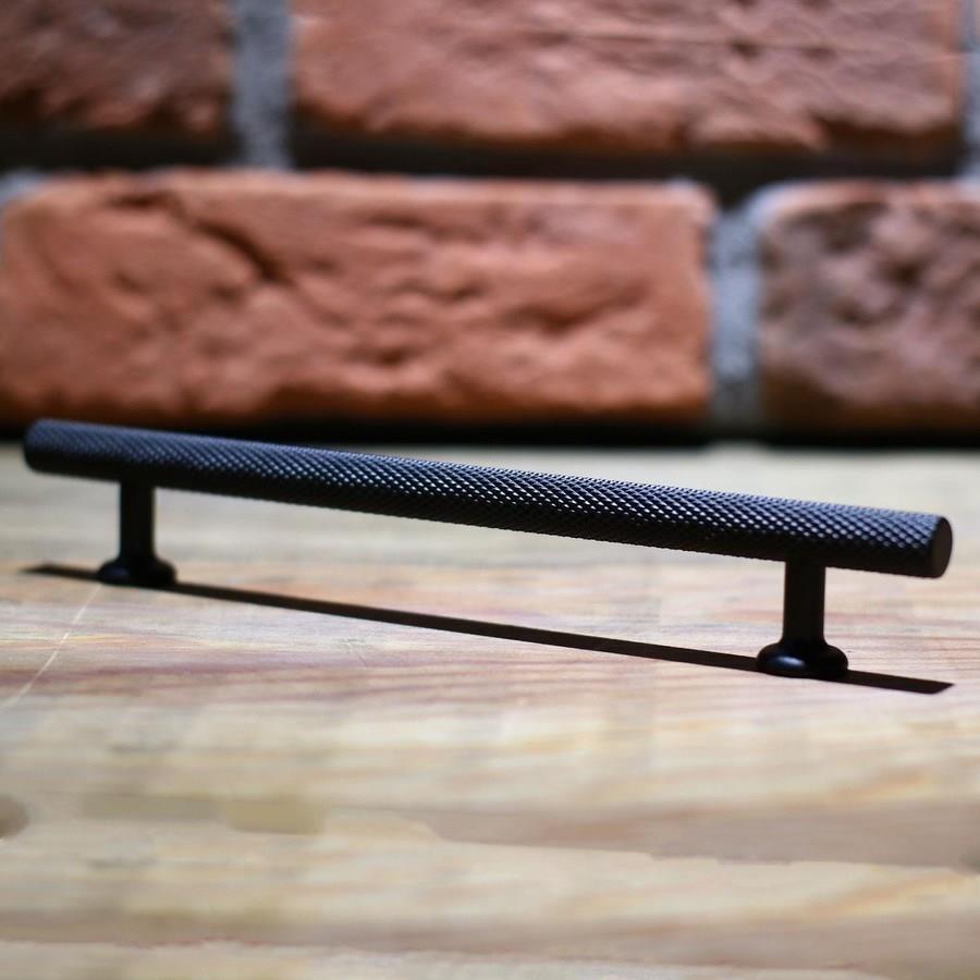 Doruk 160 mm Siyah Kulp Mobilya Dolap Çekmece Vestiyer Kulpları-İMZA