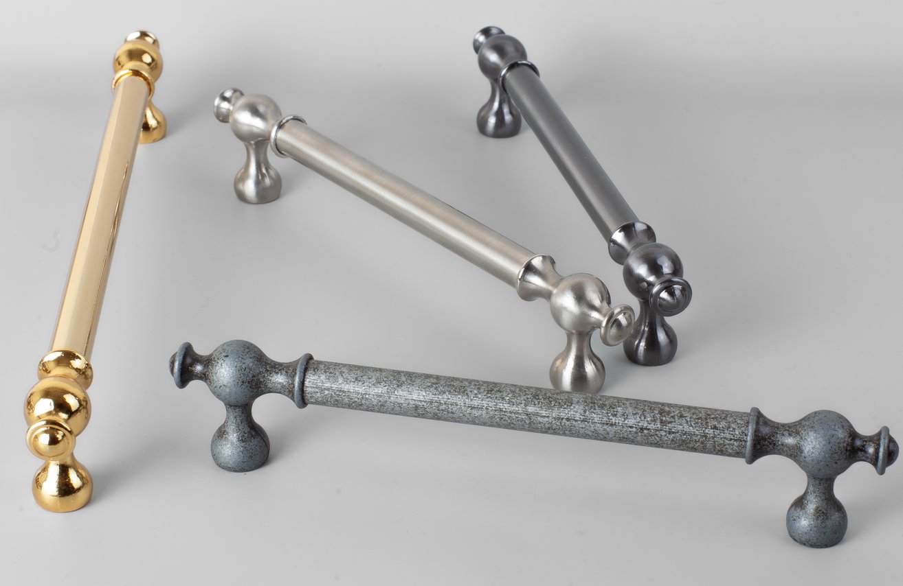 Duru 160 mm Soft Füme Kulp Mobilya Dolap Çekmece Vestiyer Kulpları-İMZA
