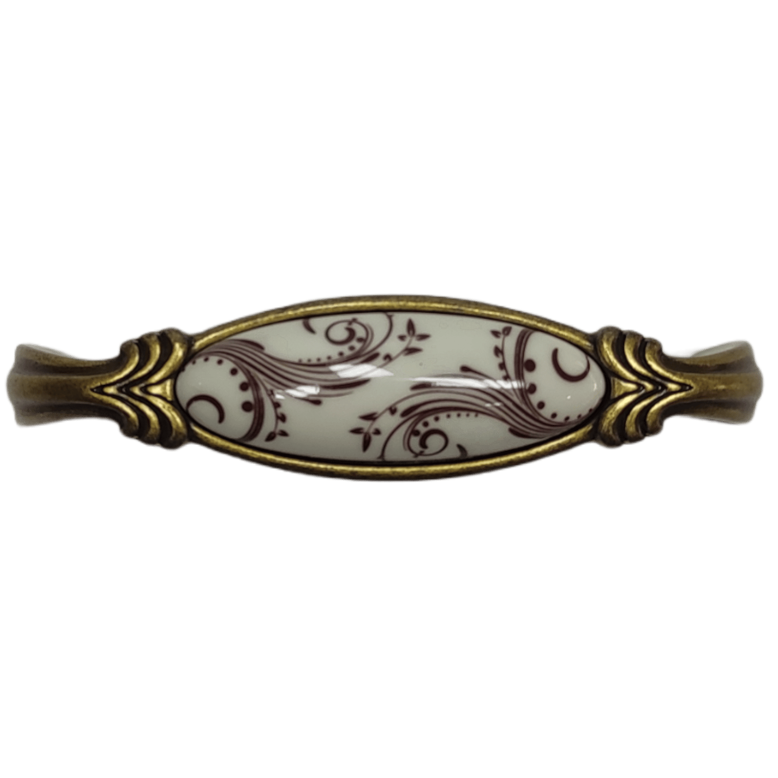 Gıustı Antik 96 mm Desenli Kulp Mobilya Dolap Çekmece Kulpları M6801-ZİRVE HIRDAVAT