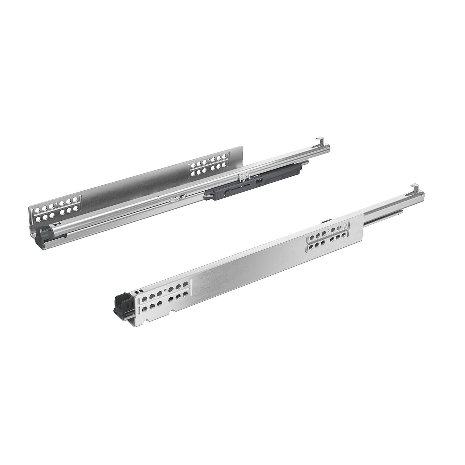 Hettich Quadro 45 Cm Bas Aç Tek Açılım Ray Çekmece Rayı Basaç Ray Mandal Dahil-Hettich