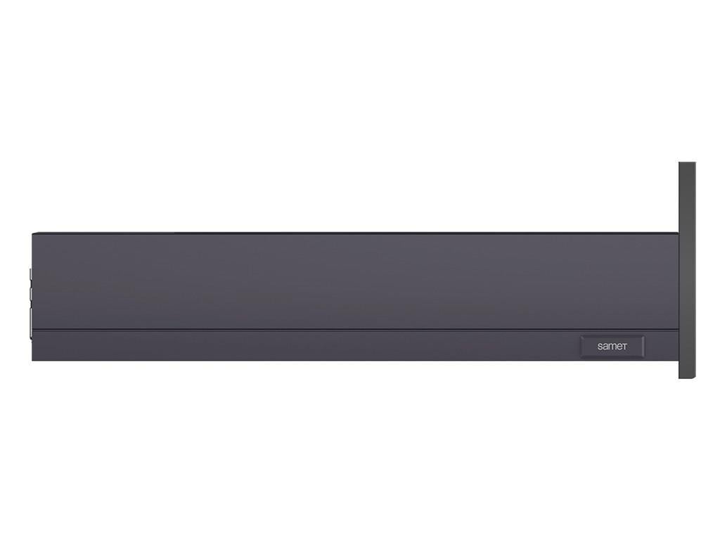 Samet Flowbox 106/18 50 cm Antrasit Frenli Çekmece | Yavaşlatıcı ve Tam Açılım Özellikli-SAMET