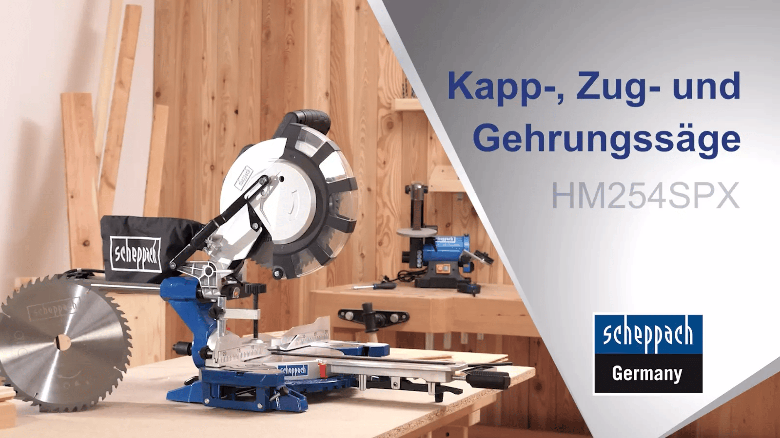 Scheppach HM254SPX Gönye Kesme Testere Makinası-Scheppach