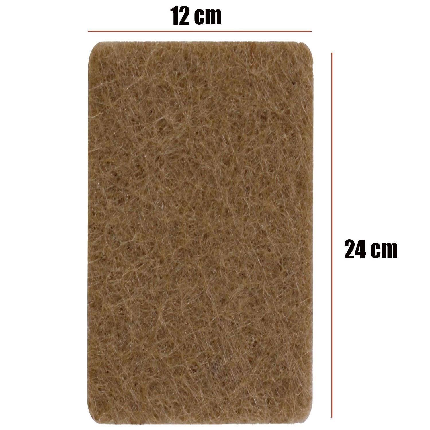 Weiss Yapışkanlı Keçe Mobilya Sandalye Masa Parke Zemin Koruyucu Dikdörtgen 240 X 120 mm-weiss