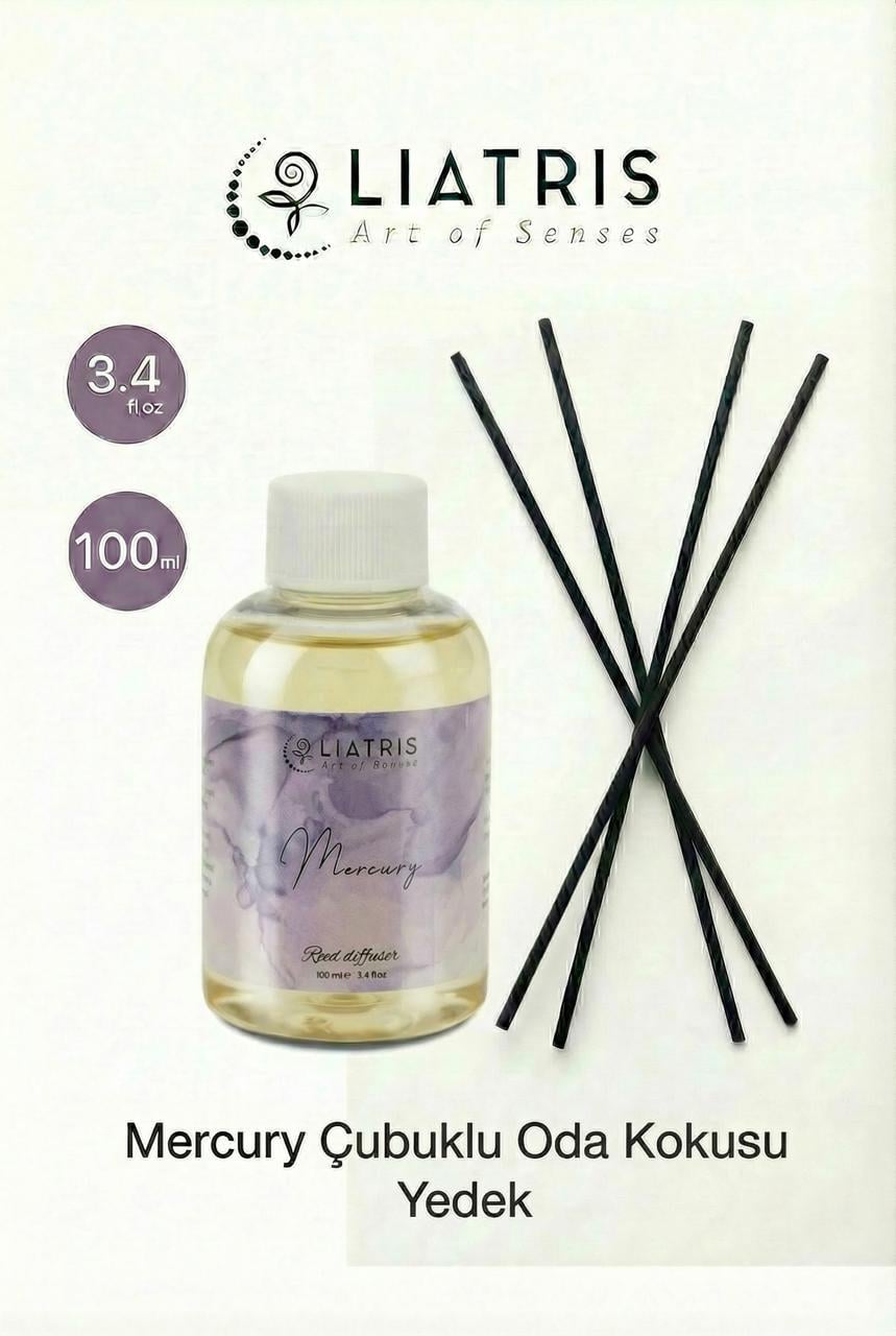 Mercury Çubuklu Oda Kokusu Yedek 100 ml
