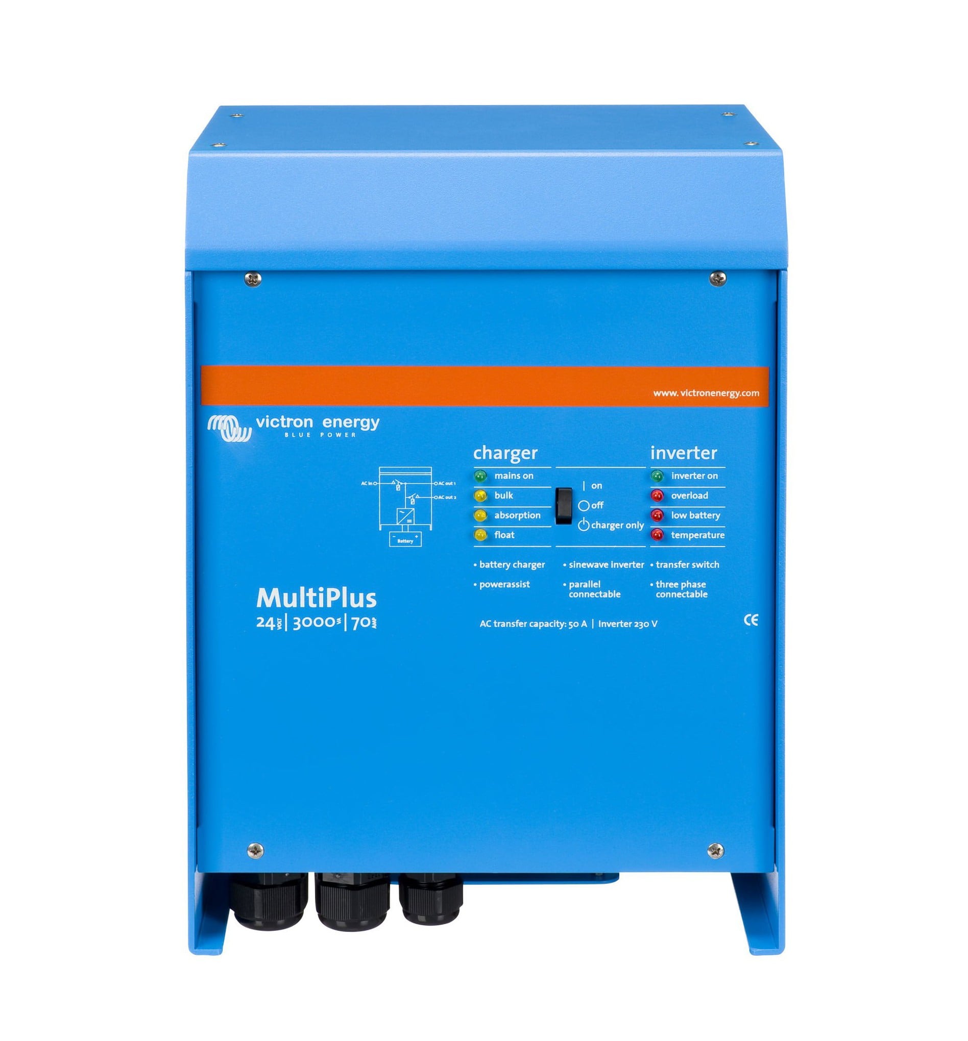 Victron MultiPlus 24/3000/70-50A Şarjlı İnverter