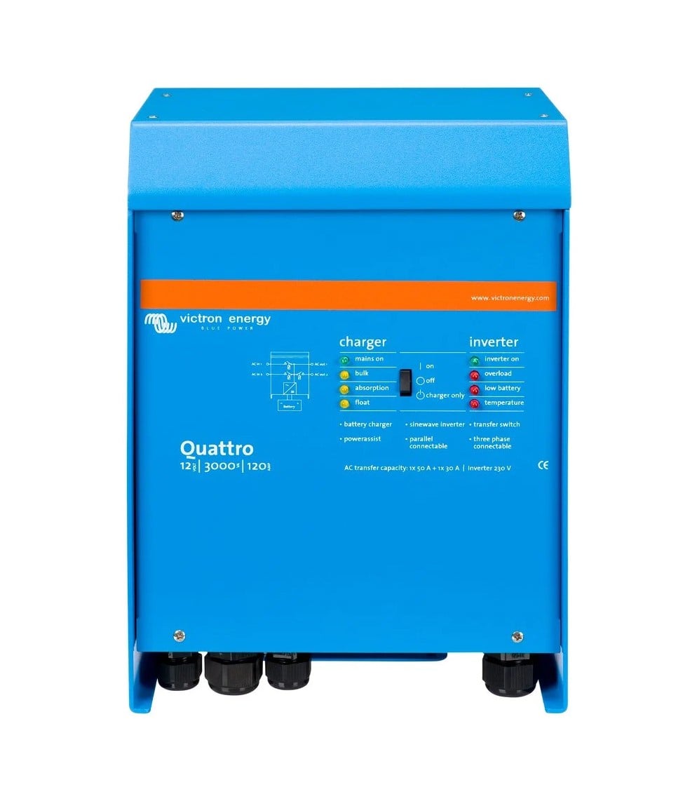 Victron Quattro 12/3000/120-50/50A Şarjlı İnverter