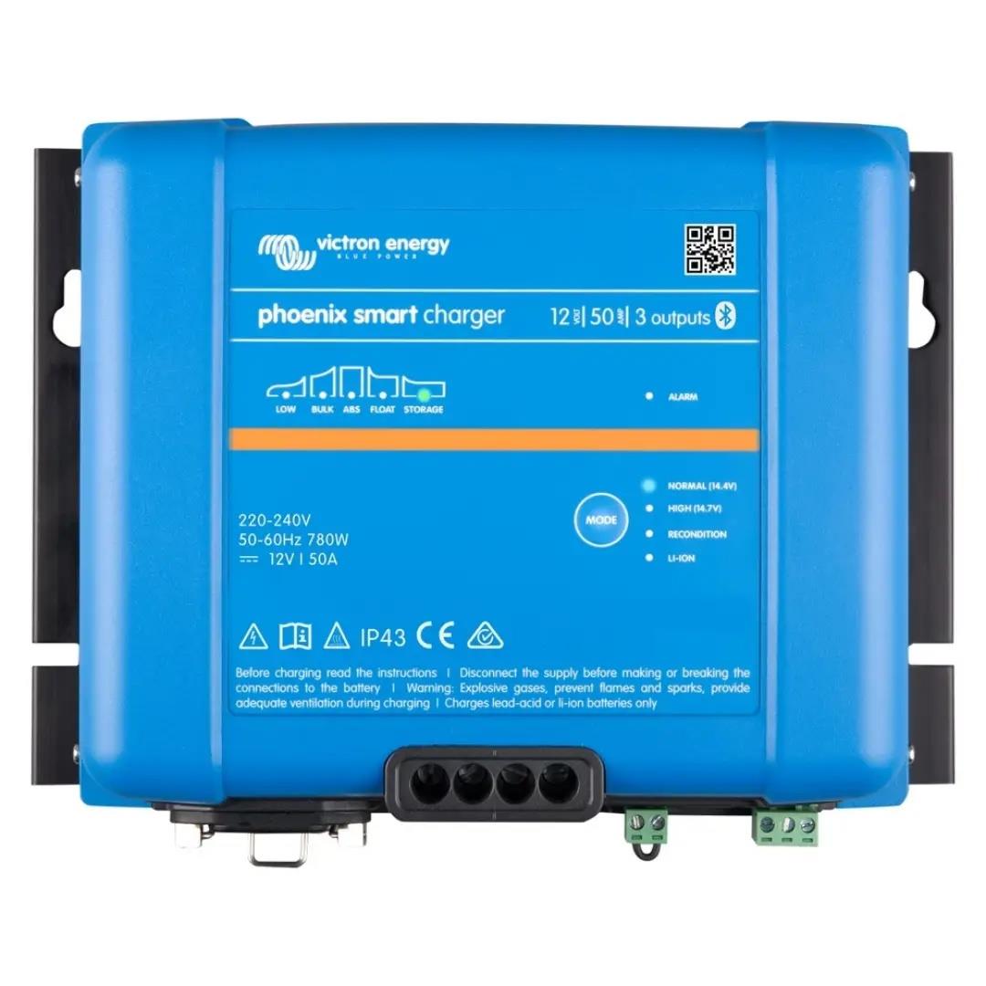 Victron Phoenix Smart IP43 12/50A Üç Çıkışlı Şarj Cihazı