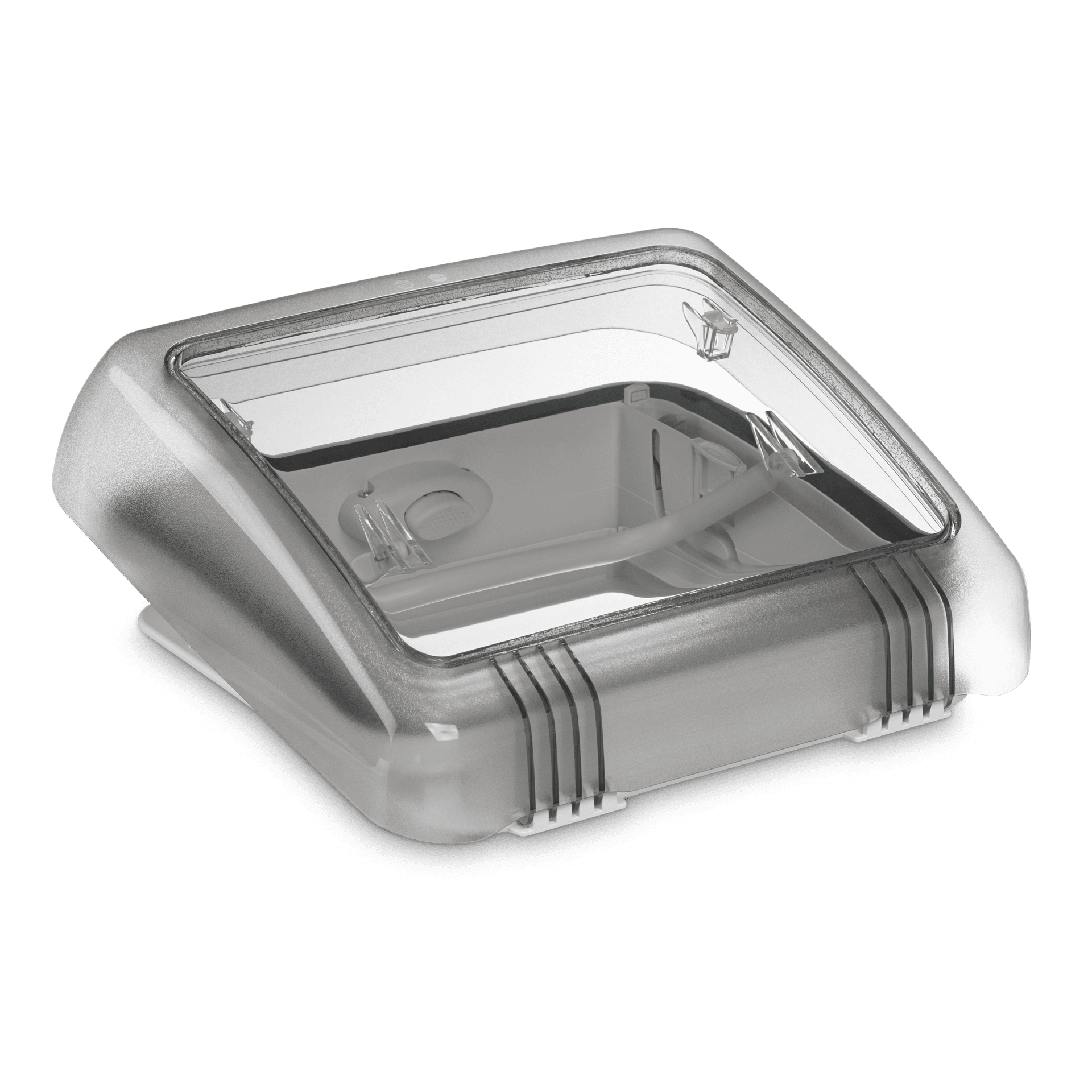 Dometic Micro Heki Roof window with flyscreen and forced ventilation