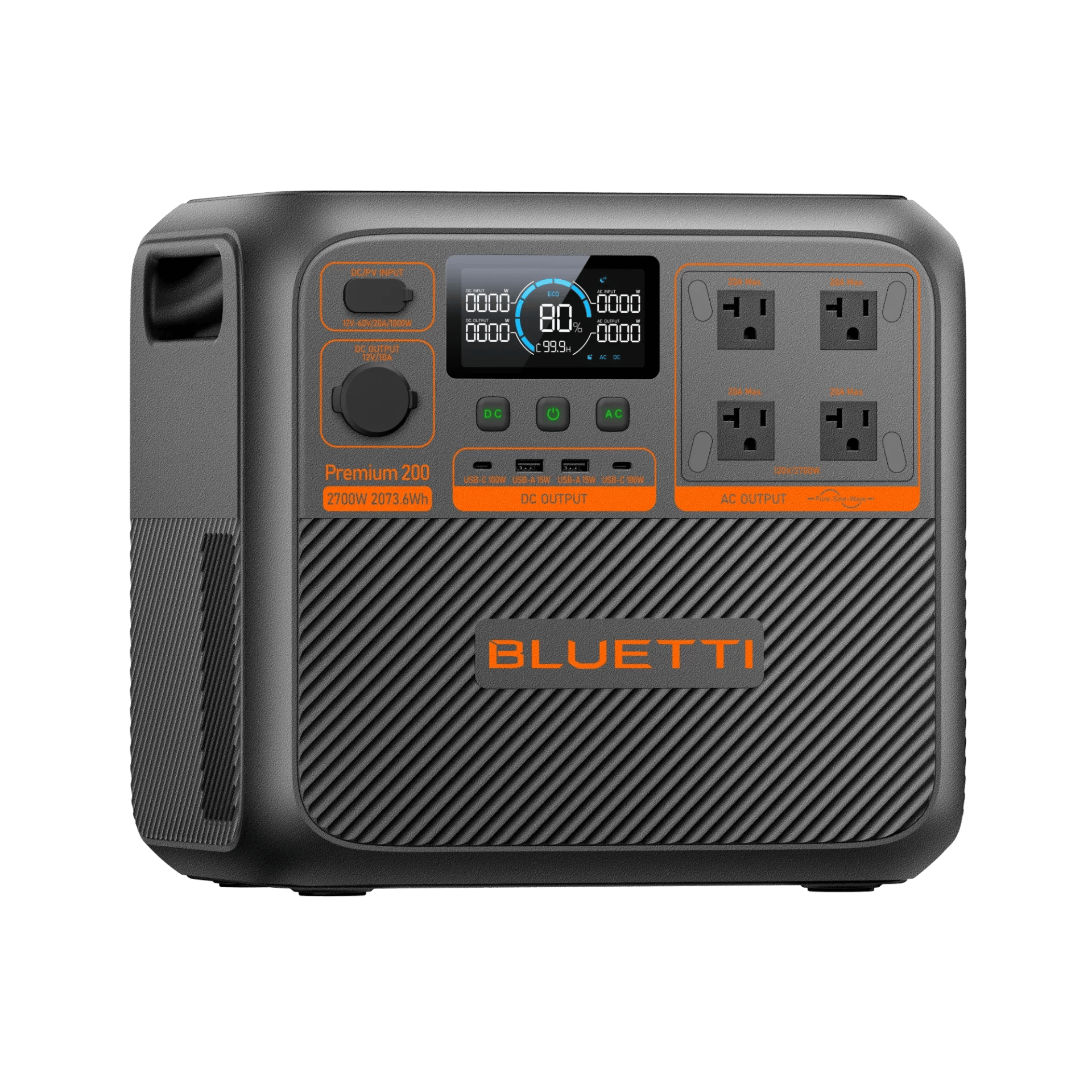 Bluetti Premium 200 V2 UPS 2073.6Wh Kapasiteli Taşınabilir Güç Kaynağı