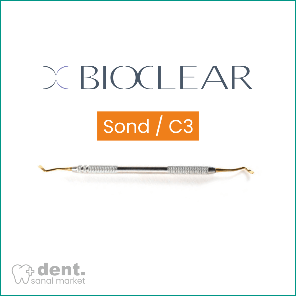 BIOCLEAR Curved Sculpting Paddle C3 / Kavisli Modelaj Spatulası