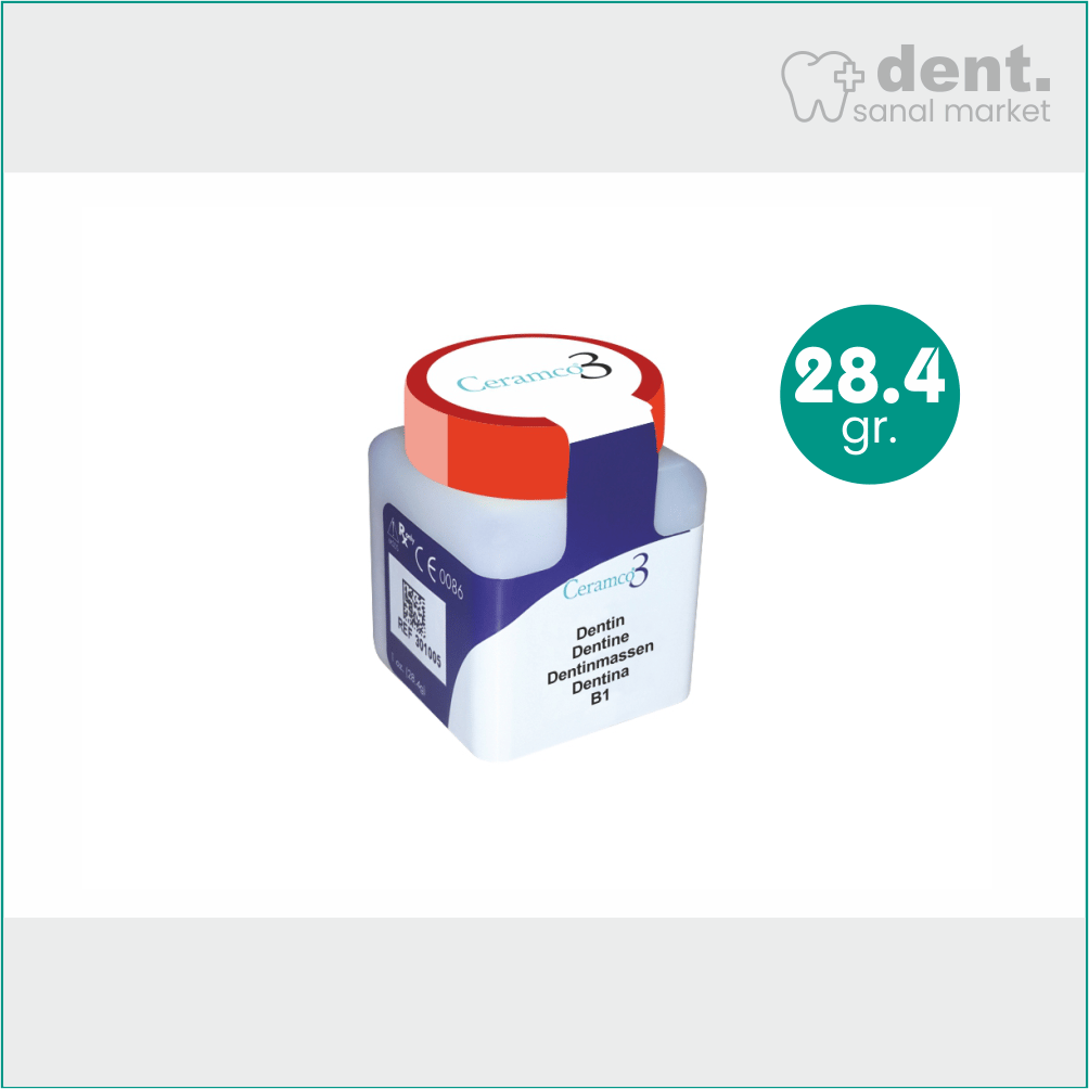 CERAMCO Dentin / 28.4 gr. Porselen Tozu 