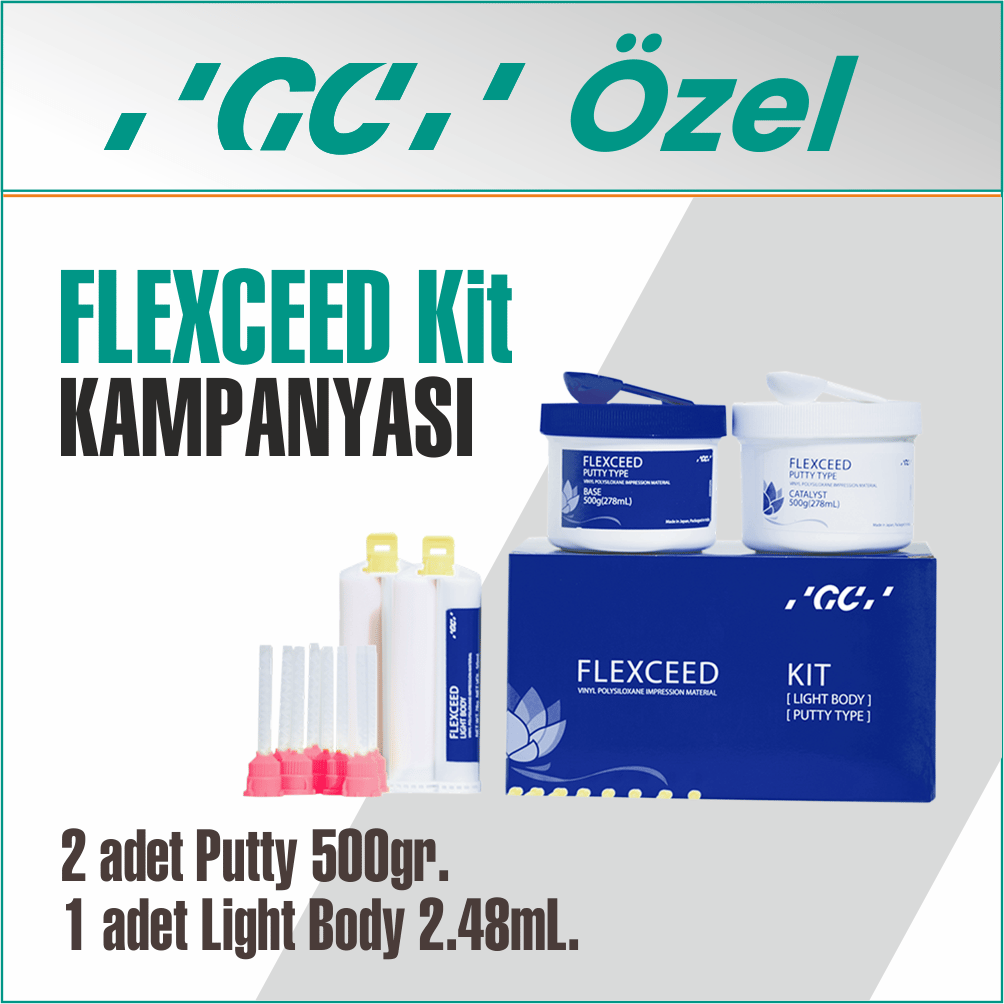 GC Flexceed A Silikon Ölçü Maddesi Kampanyası