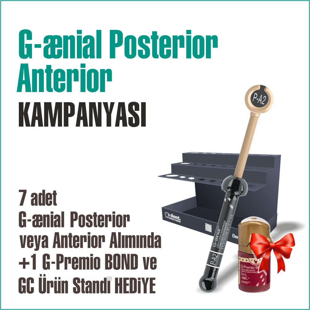 GC G-Aenial Kompozit + Bond + Sehpa Kampanyası 