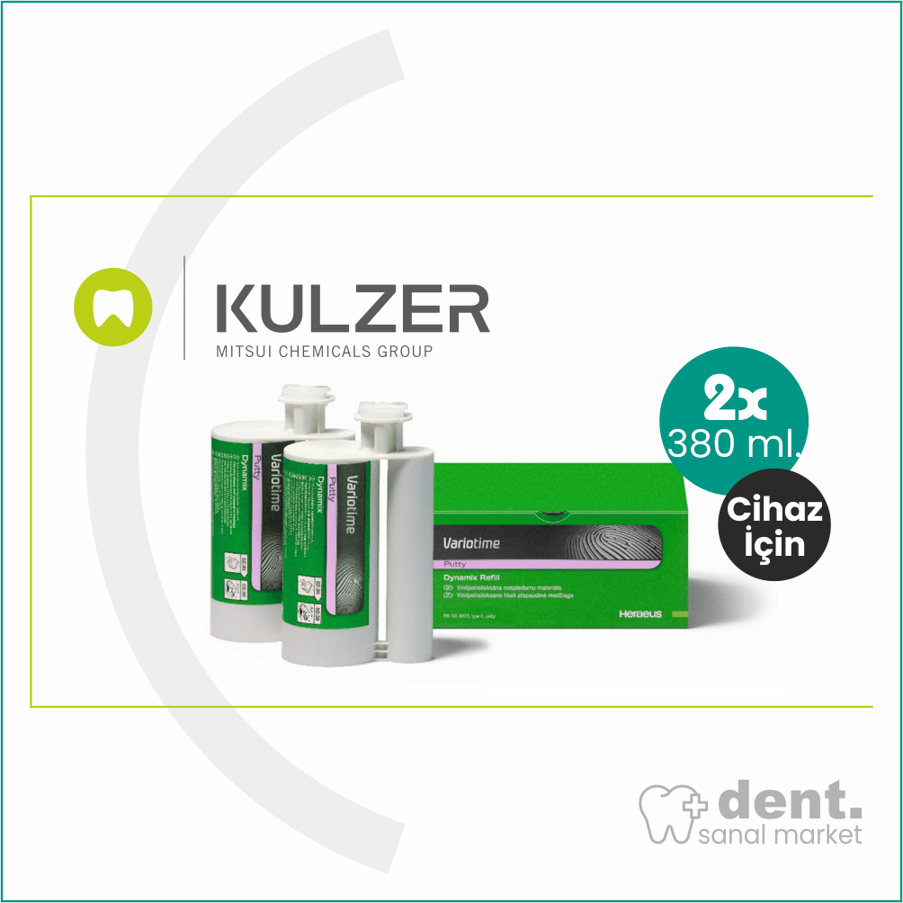 KULZER VARIOTIME DYNAMIX PUTTY A Tipi Silikon 