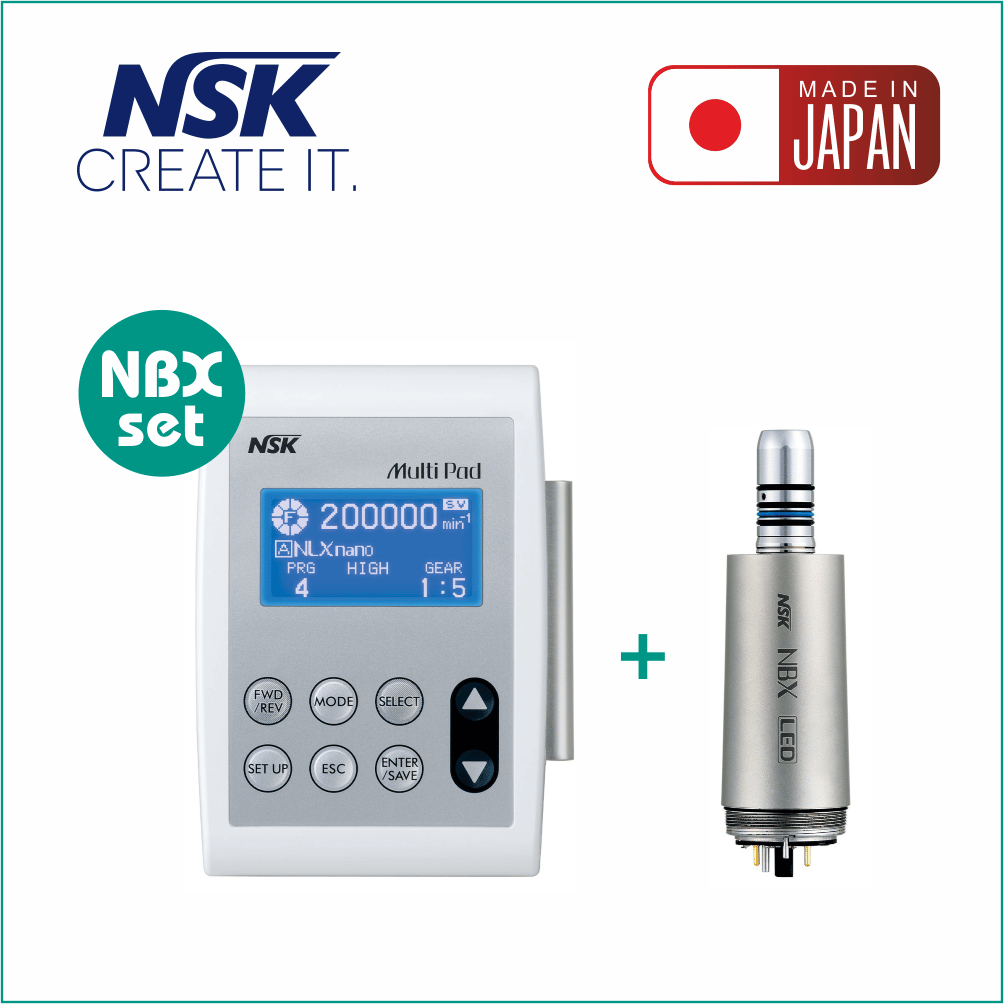 NSK iMD BS NBX set / LED Işıklı - Elektrikli Mikromotor