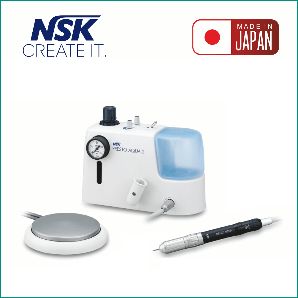 NSK Presto Aqua II / Havalı Lab. Mikromotoru