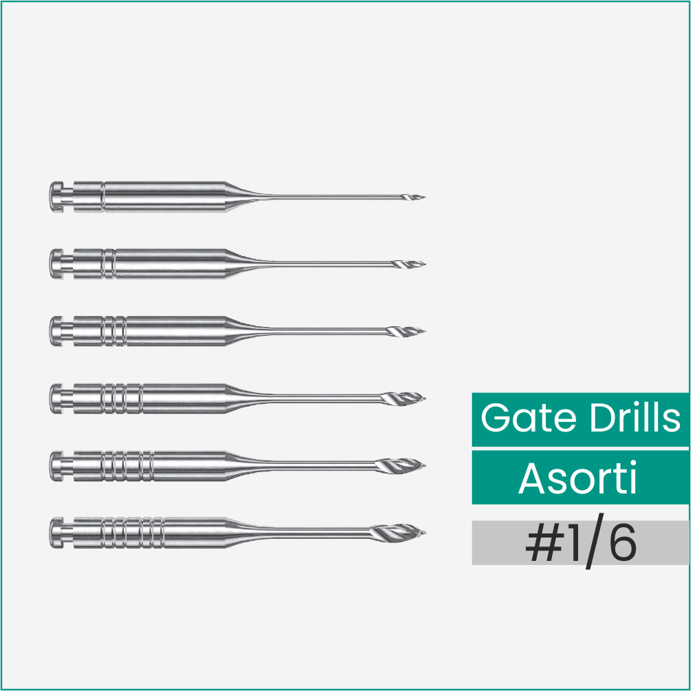 PERFECT GATE DRILL #1/6 No Kök Kanal Eğesi