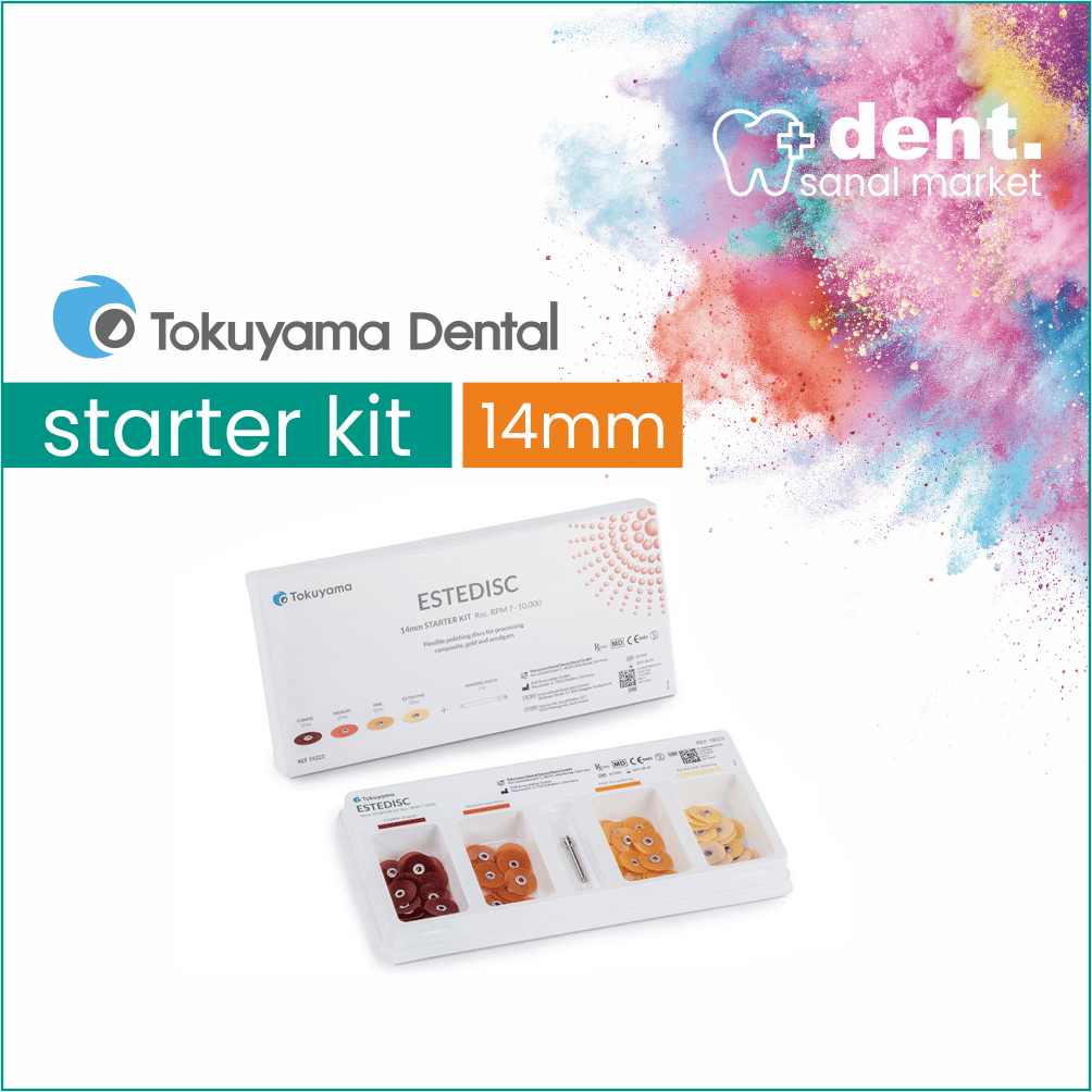 TOKUYAMA Estedisc Starter Kit 14 mm / Cila Diski