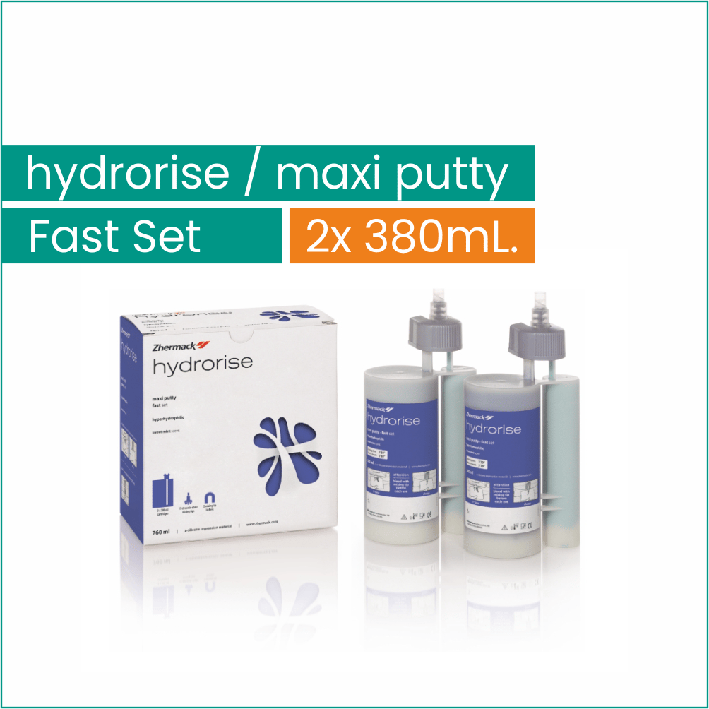 ZHERMACK Hydrorise Maxi Putty Fast Set - 2x380 ml