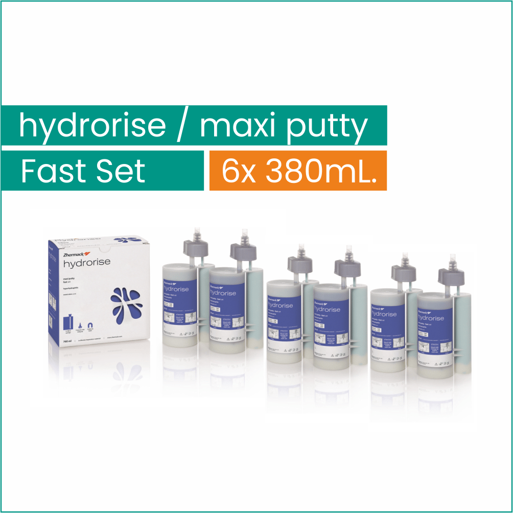 ZHERMACK Hydrorise Maxi Putty Fast Set - 6x380 ml