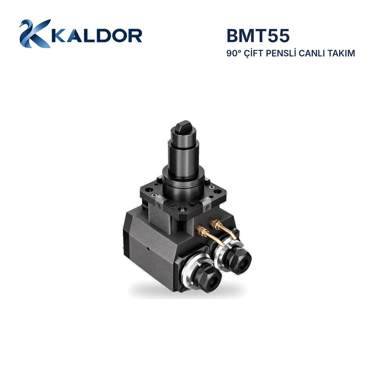 BMT55 90° Çift Pensli Canlı Takım