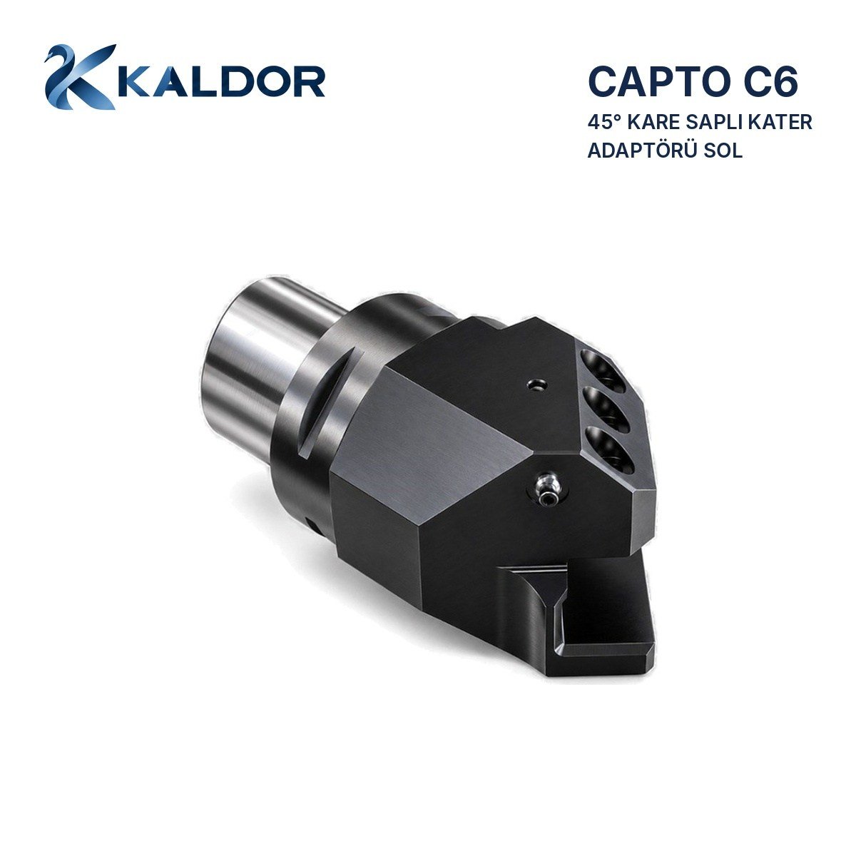 Capto C6 45° Kare Saplı Kater Adaptörü Sol