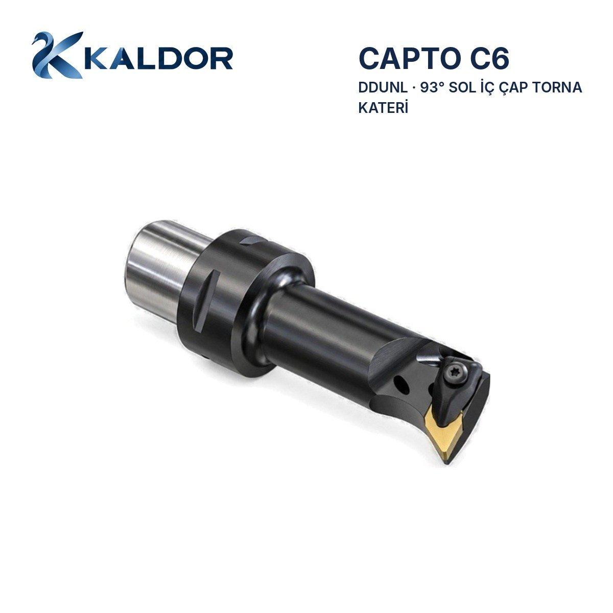 Capto C6 DDUNL 93° Sol İç Çap Torna Kateri (Bora Barı)