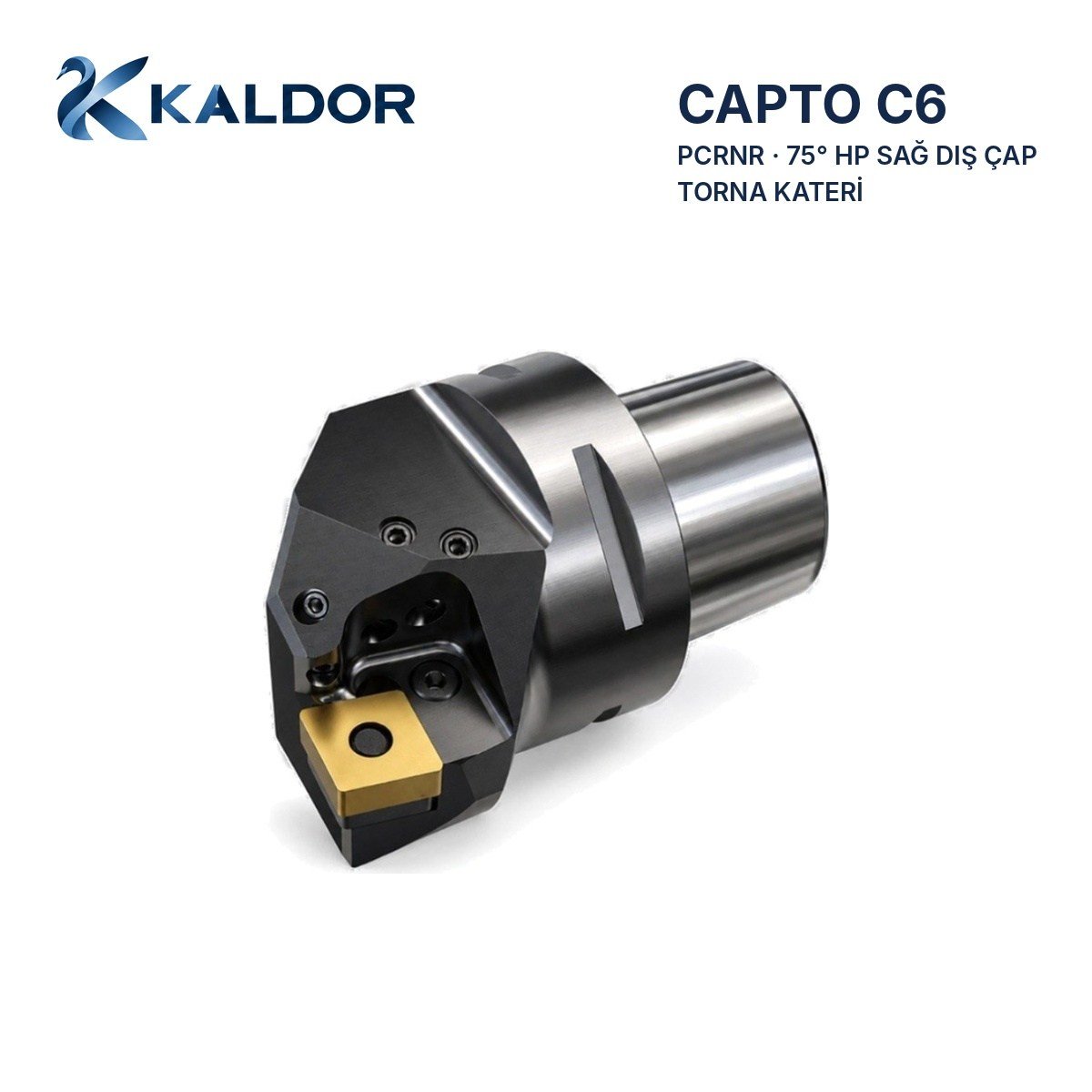 Capto C6 PCRNR 75° HP Sağ Dış Çap Torna Kateri
