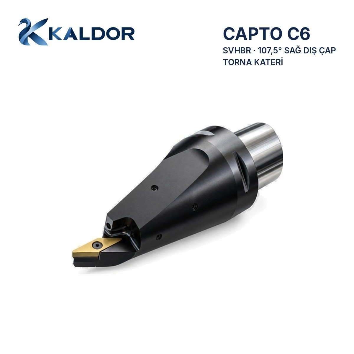 Capto C6 SVHBR 107,5° Sağ Dış Çap Torna Kateri
