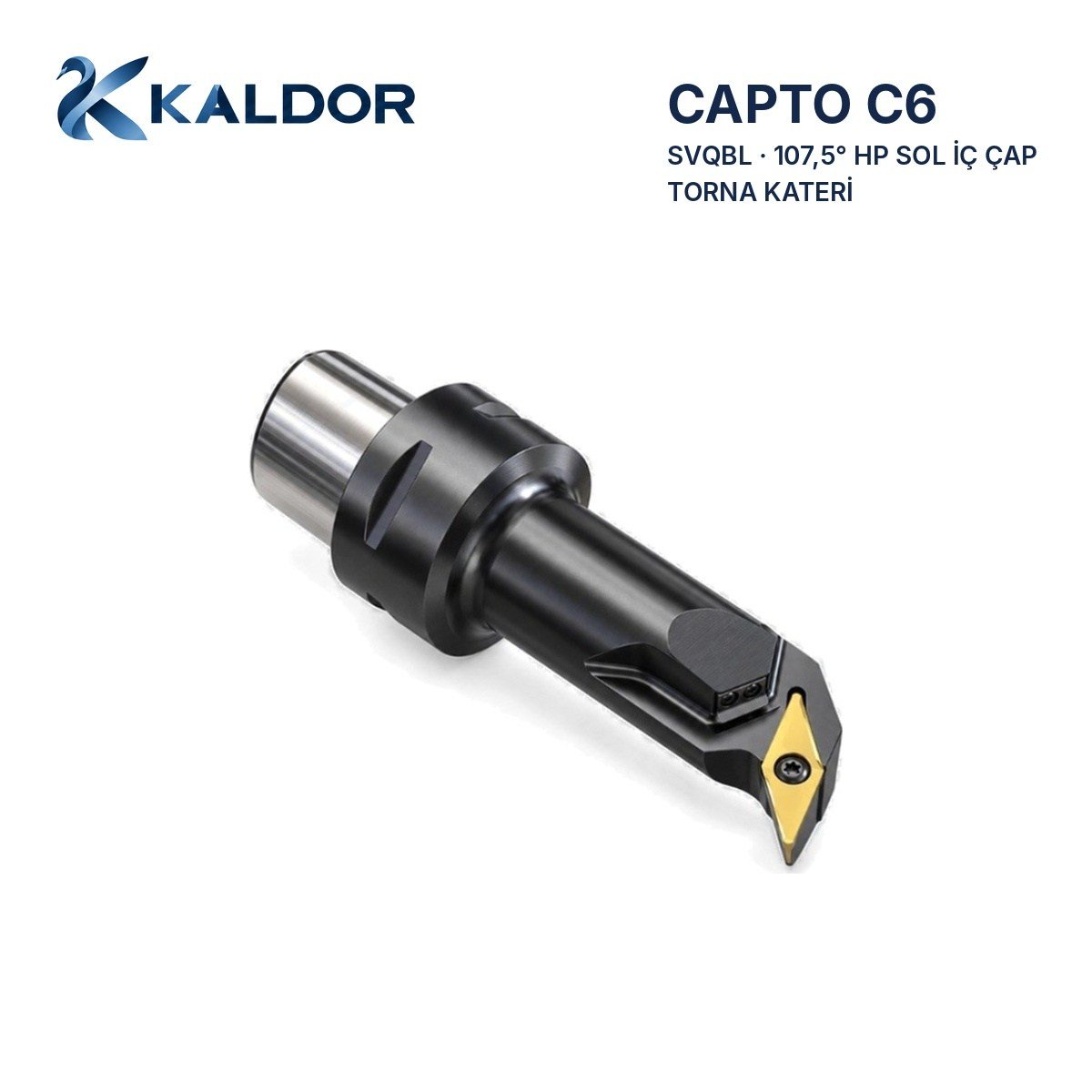Capto C6 SVQBL 107,5° HP Sol İç Çap Torna Kateri (Bora Barı)